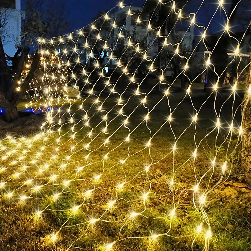 Christmas Lights Outdoor Nets Lights Net Christmas Decor Light