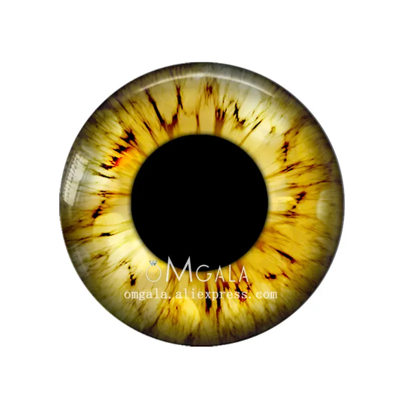 10 Mm - 30 Mm Occhi Di Drago Fantasy Dinosauro Verde Occhi Da - Foto 12