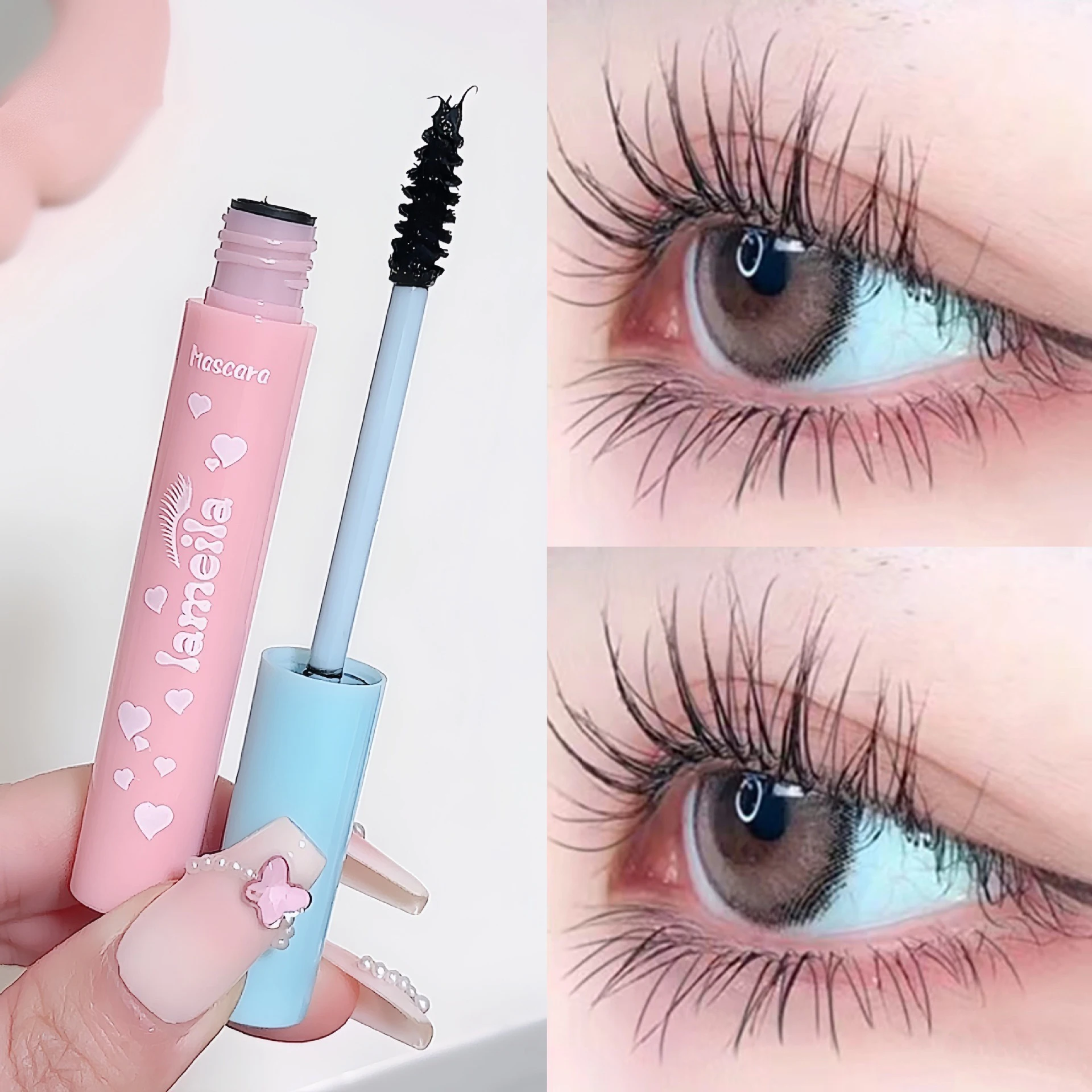 Long-acting Waterproof Mascara For Curled And Extended Eyelashes_voghion.com