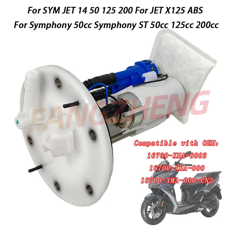16700-XMA-000-CN2 Motorcycle Scooter Fuel Pump Comp For SYM JET 14