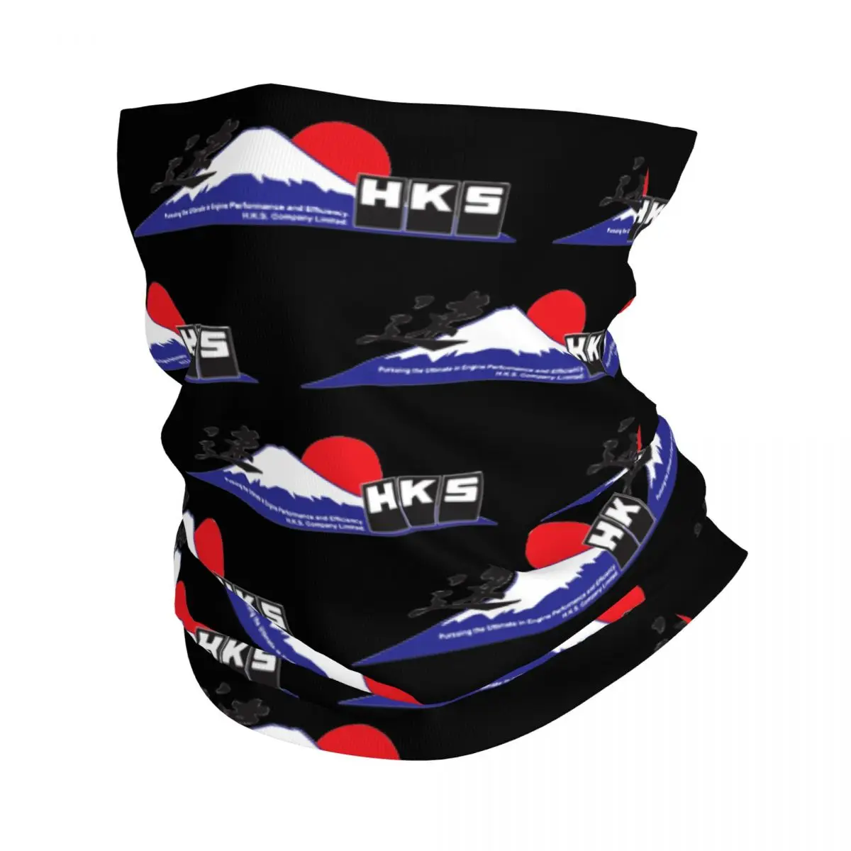 

HKS Fujiyama Bandana Neck Cover Power and Sportser Performance Turbo Logo Balaclavas Face Mask Scarf Multi-use Headband Hiking
