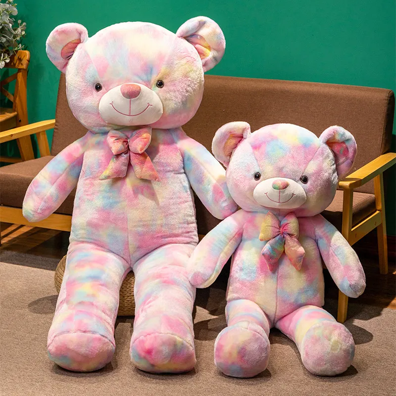 Plushland Rainbow Plush Teddy Bear - 12