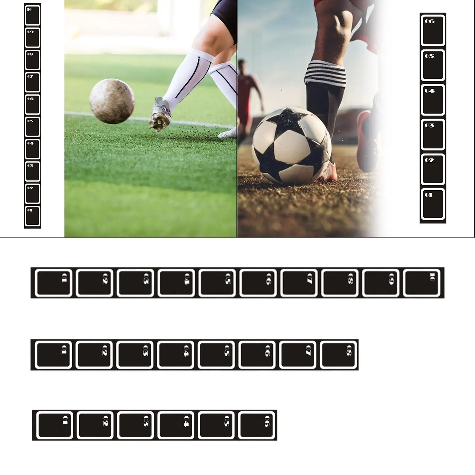 Agility Training Ladder Mat Portable Training Equipment Soccer Speed Ladder for Feet Footwork Fitness Football Workout