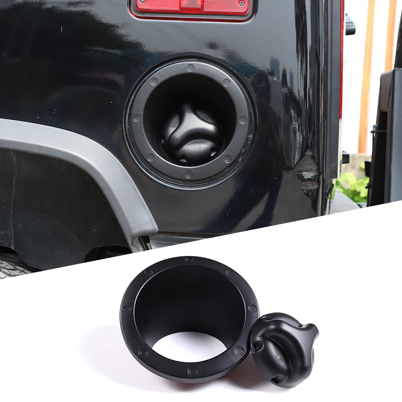 Abs Car Fuel Door Gas Tank Cover Fuel Tank Cap Trims For Hummer H2 2003