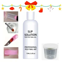 75ml Slip Solution for Poly Nail Extension Gel  Professional Poly Nail Art Easy DIY Poly Gel Nail Art 1