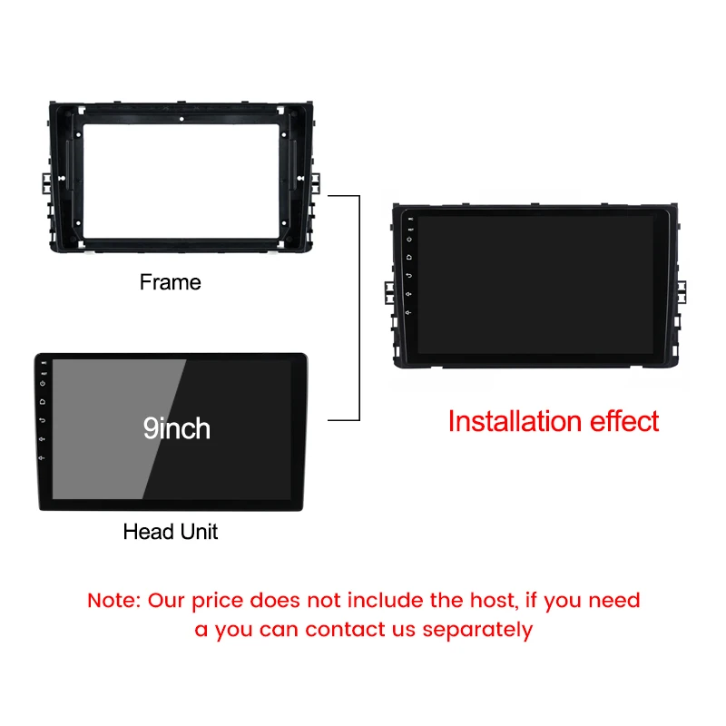 ڵ      г, VW ٰ MQB  VI Ÿ MK7 T6  DVD GPS Mp5 ȵ̵ Ƽ̵, 2 , 9 ġ