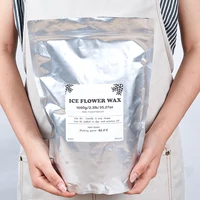 500g-1000g White Sand Wax Ice Flower Wax DIY Scented Candle Making Accessories Snowflake Wax Pearl Candles Sand Painting Tools 3