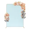 Durable Wedding Stand with Iron Frame, Gold & Blue Finish, 164 lbs Capacity, Simple Assembly, Easy to Clean & Store 5