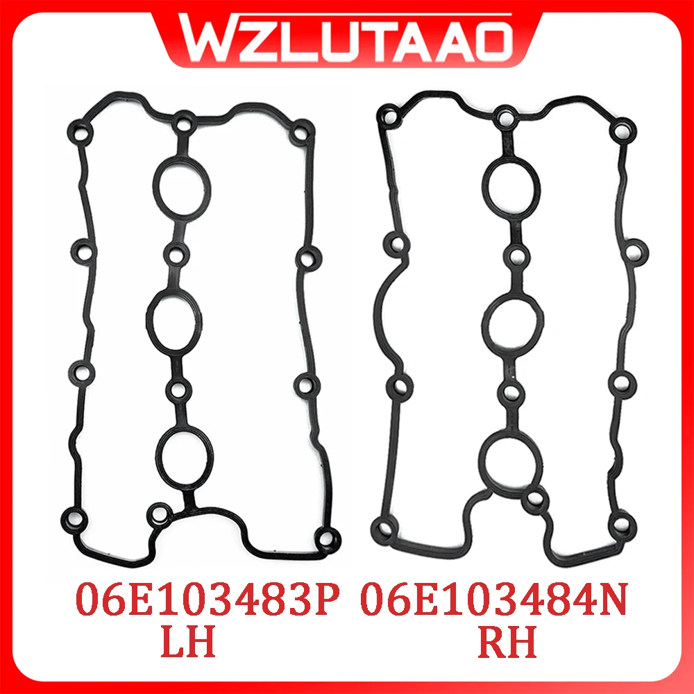 Engin Valve Cover Gasket 06E103483P 06E103484N 06E103483Q 06E103484P For Audi A4 A5 A6 S4 S5 Q5 Q7 3.0L 3.2L