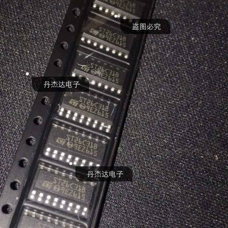 

30pcs original new 30pcs original new ST26C31B ST26C31BDR chip SOP16 driver chip