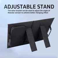 Kit de Panneaux Solaires Pliables, Générateur Portable, Chargeur 18V pour Téléphone, Voiture, Bateau, Caravane, Camping, Randonnée, 50W-1000W 3