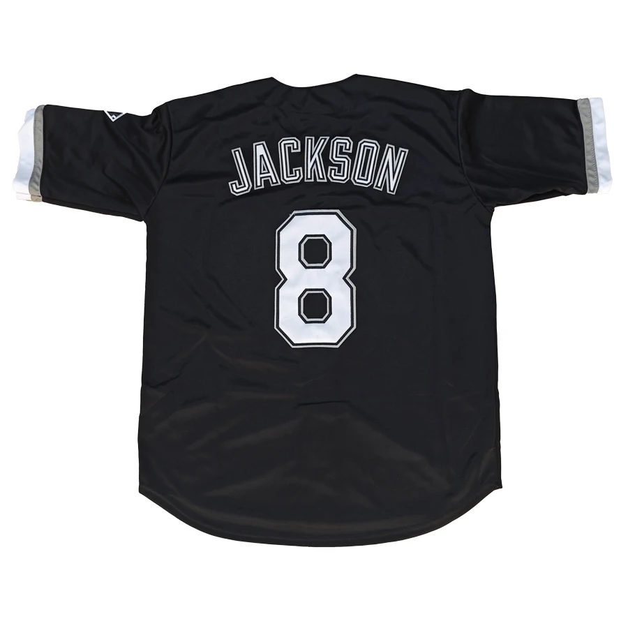 Bo Jackson Jersey 8 American Chicago Retro Baseball Jerseys 35 Frank Thomas Jersey All Stitched Us Mens M-XXXL