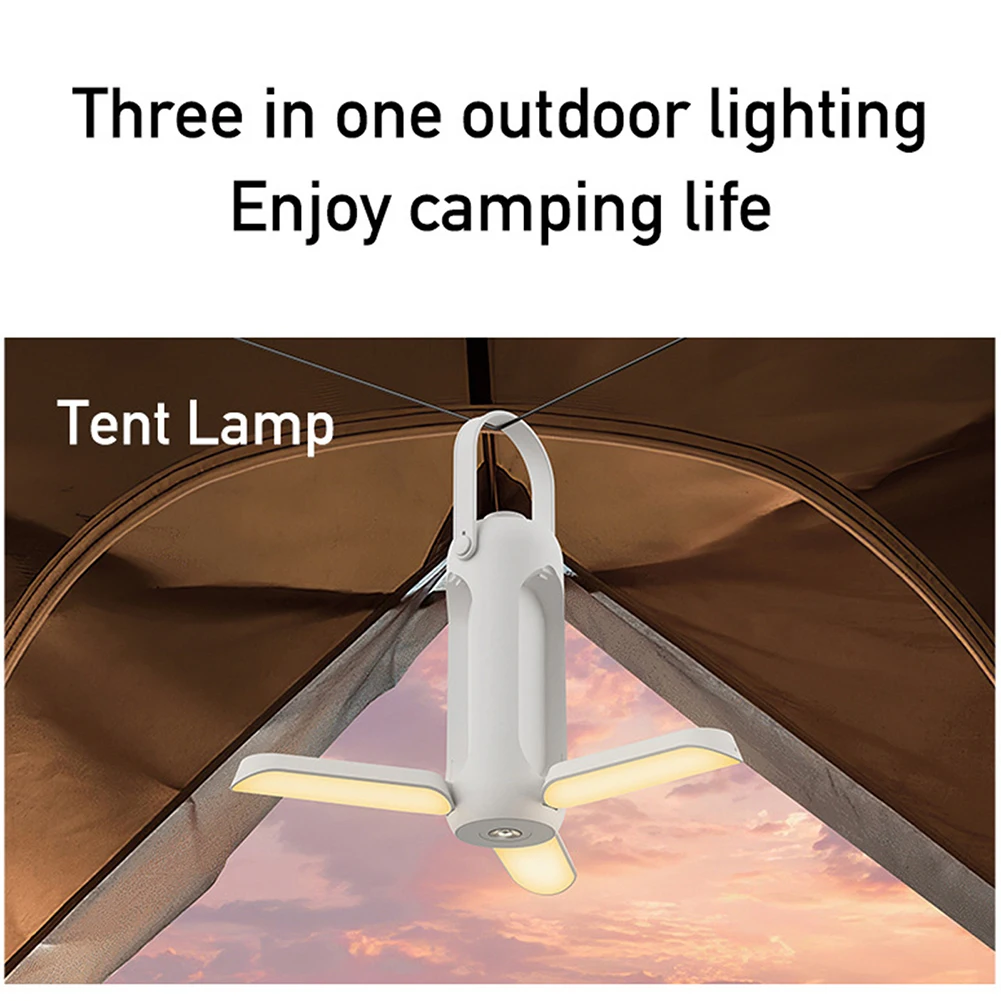 Le Portable LED Camping Lantern Outdoor 30 LEDs Flashlights Ipx4 Water Resistant Lamp Battery Powered Light for Home Garden Hiking Fishing Emergency