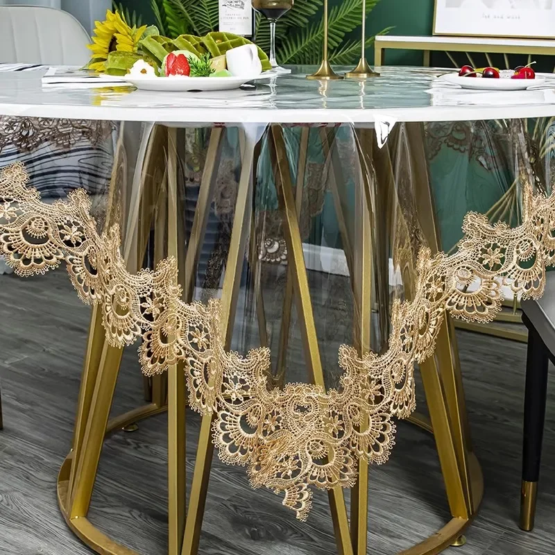 Morbuy Tovaglia Rotonda Per Esterni, 140 Cm, Plastica