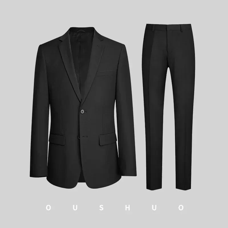 

Костюм SS6590, новый деловой профессиональный мужской пиджак, Повседневный корейский вариант костюма на весну