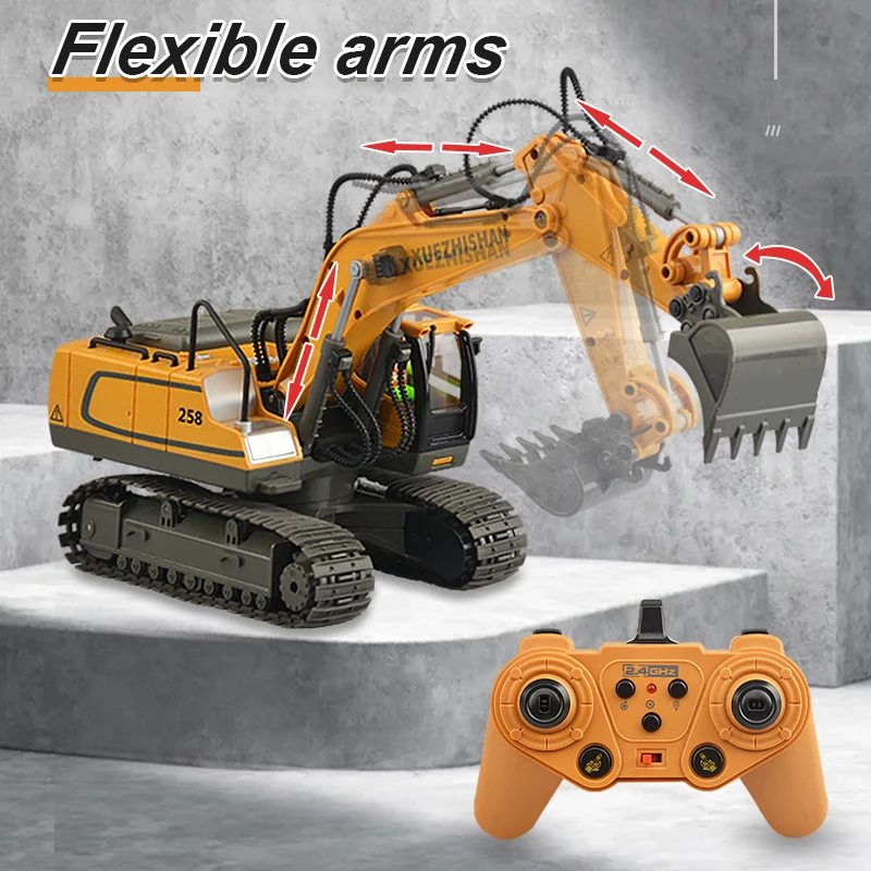 RC Cars RC Trucks RC Construction Toy RC Car Remote Control Car Excavator Dump Truck Bulldozer