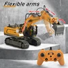 RC Car Children Toys Remote Control Car Toys For Boys Radio Control Excavator Dump Truck Bulldozer Electric car Kids Toys Gift 3