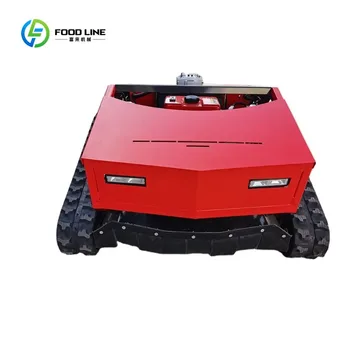 Robot Tagliaerba Cingolato Telecomandato Personalizzato per Giardino, Piccolo Robot Rasaerba per Taglio Erba, Vendita all'Ingrosso dalla Cina
