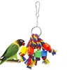 Pet Bird Chewing Toy Cotton Rope Parrot Toy Bite Resistant Bird Tearing Cockatiels Training Hang Swings Bird Cage Supplies 5