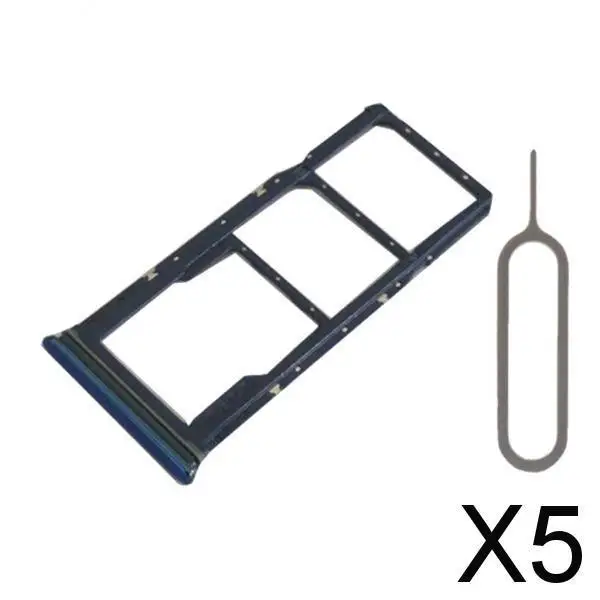 

5X Sim + держатель лотка для карты памяти для A9 2018 A920 синий