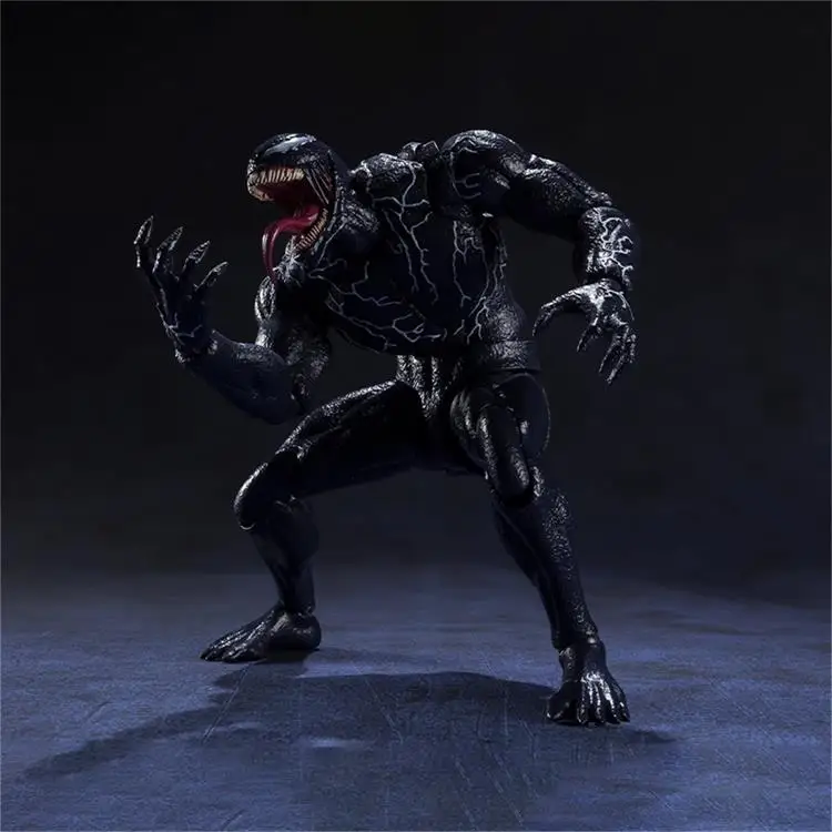

Original BANDAI SHF VENOM New Version Action Figures Japanese Anime