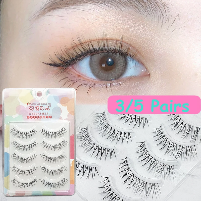 Cosplay&ware Little Devil 5 Pairs Manga Lashes Anime Cosplay Natural Wispy Korean Makeup Artificial False Eyelashes Yzl1 -Outlet Maid Outfit Store Sa3295eb6d92b4bcfadc9c98f04b5ab5bj.jpg