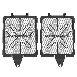 Premium Motorcycle Radiator Guard Grille Cover Protector (Black)