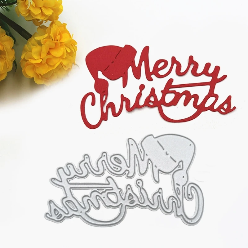 Fustelle In Metallo Per Costume Di Babbo Natale, Stencil Per Album Di Ritagli, Biglietti Di Carta, Stampo Per Goffratura, Decorazione