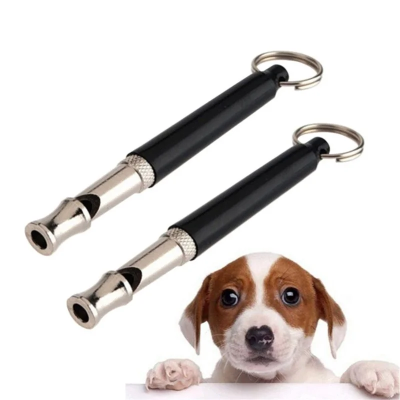 Silbato supersónico de alta frecuencia para perros, Control de ladridos,  entrenamiento de cachorros, flauta ajustable, artículo para mascotas -  AliExpress