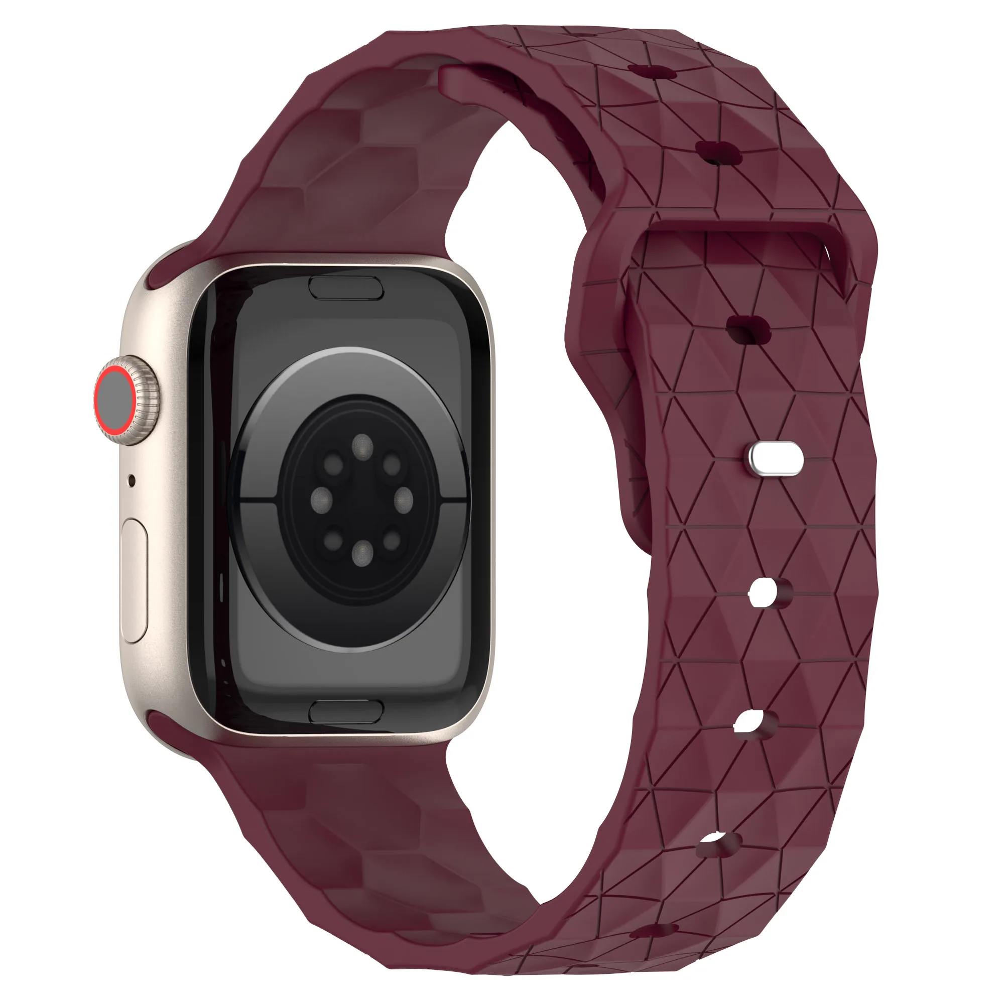 ตัวเลือกสินค้า สายซิลิโคน Apple Watch สำหรับ Series 11/10/SE 46/42 มม.