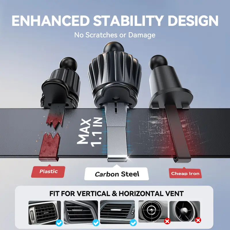 Joyroom 15W Magnetic Phone Holder Mount Charger Fast Wireless Car Charger for iPhone 16/15/14/13 Air Vent Car Phone Mount 1/2PCS - Image 6