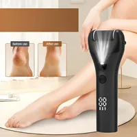 Electric Gentle Foot Grinder with Digital Display Rechargeable Callus Remover IPX4 Washable Automatic Dead Skin USB Charging 1