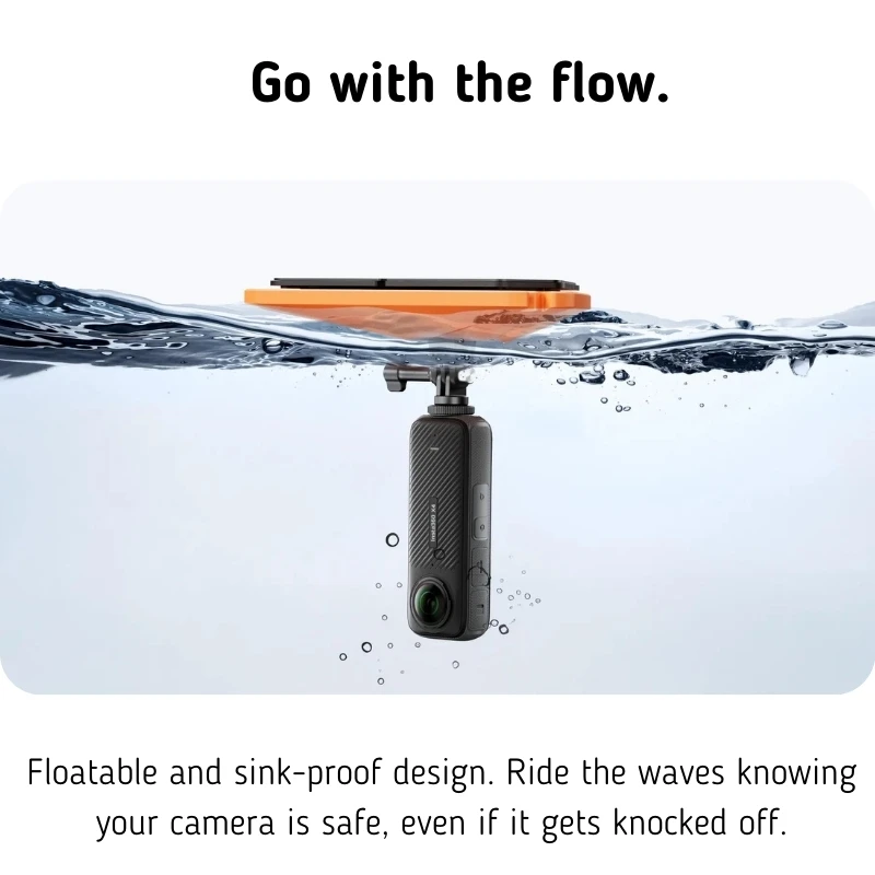 Housoutil 6 Piezas Soporte Para Cámara De Acción - Montaje Para Tabla De Surf Y Paddleboard, Liberación Rápida, Compatible Con GoPro
