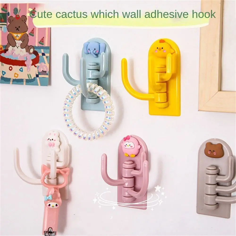 

Креативный настенный крючок без маркировки животных, крепкий крючок для ключей с мультяшным рисунком собаки, настенный крючок