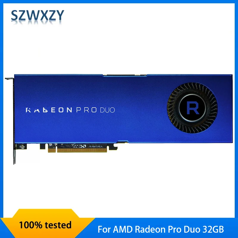 Radeon pro duoプロフェッショナルグラフィックカード,100% テスト済み Radeon pro duoプロフェッショナルグラフィックカード,100% テスト済み