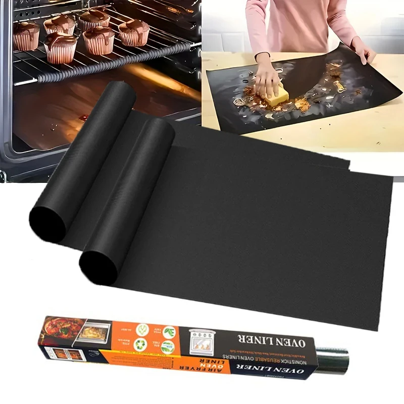 Multifunctional Grill Mat Microwave Oven Mat Grill Pan Liner Reusable Baking Accessories