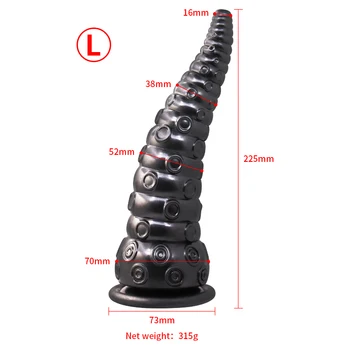 Octopus Dildo Suction Cup Tentacle Sex Toy Animal Dildo Alien Dick For Woman Man Wide Anal Plug Vaginal Dilator/Stimulator 3