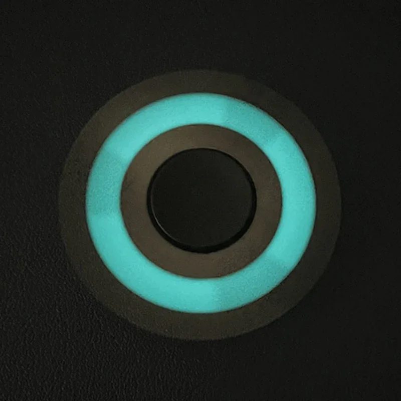 Fidget Spinner Stress Relief Toy Stainless Steel Spinning Top Gyroscope Luminous EDC