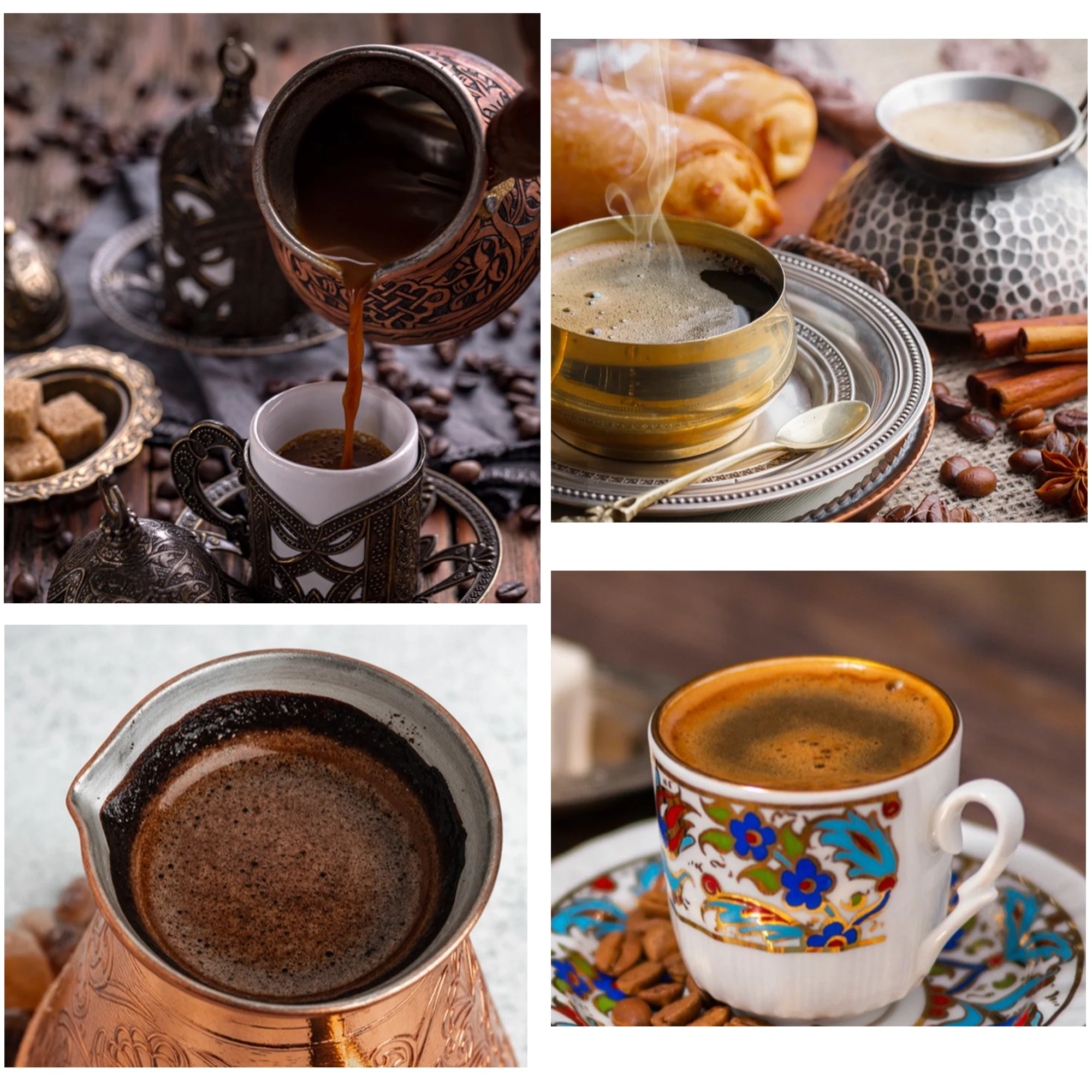 وعاء قهوة تركي كهربائي ماكينة صنع القهوة التركية و...