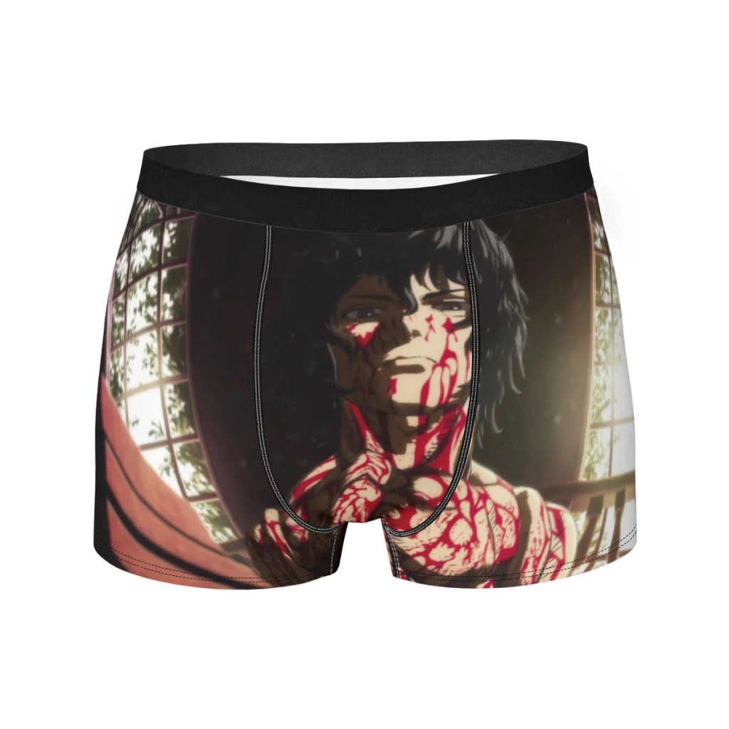 

Ashura Kengan Ashura Hot Blooded Fighting Youth Underpants Breathbale Panties Men's Underwear Print Shorts Boxer Briefs
