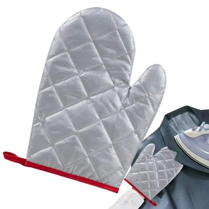 1pcs Microwave Gloves Oven Insulation Gloves Heat Resistant Single Glove Kitchen Baking Supplies Garment Steamer Ironing