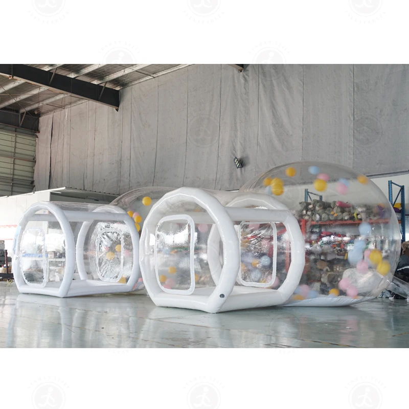 Inflatable Balloon Bubble House Tent Commercial Grade PVC Clear Bubble House with air Pump & Blower 10 ft  For Children's Party 4