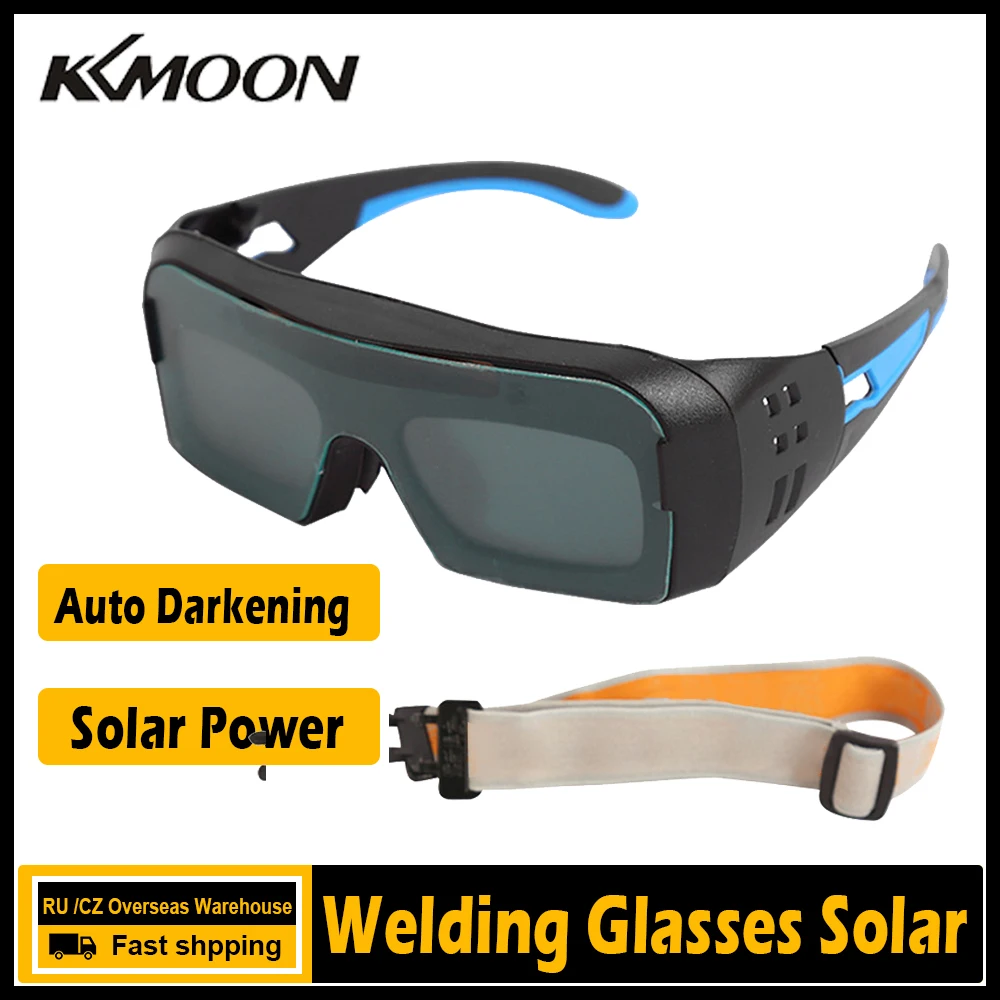 Auto Darkening Welding Glasses Solar Power Protective Welders Glasses Argon Arc Welding Electric
