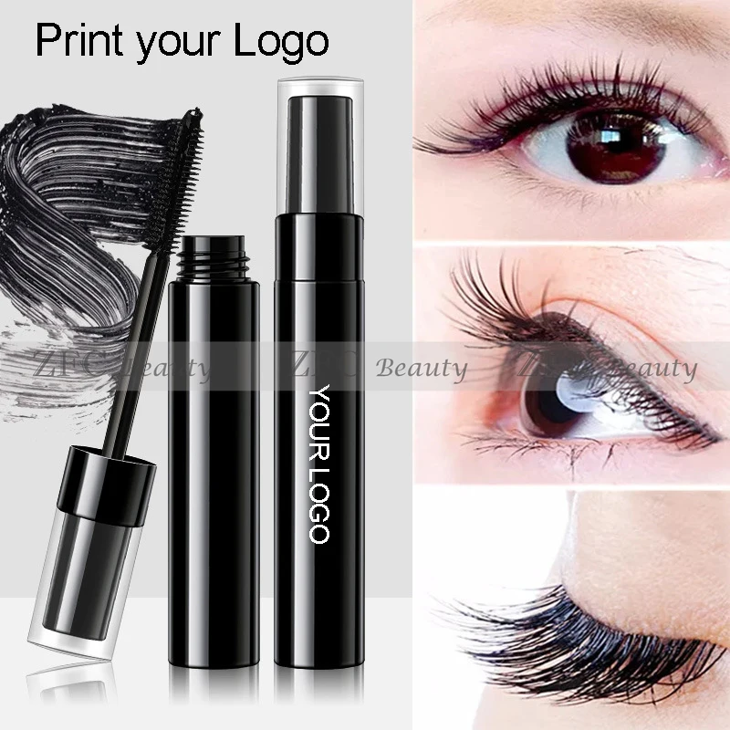 

Водостойкая тушь для ресниц из шелкового волокна 4D, Черная тушь для наращивания ресниц, густая Удлиняющая завивка, натуральный стойкий инструмент для макияжа, 50 цветов