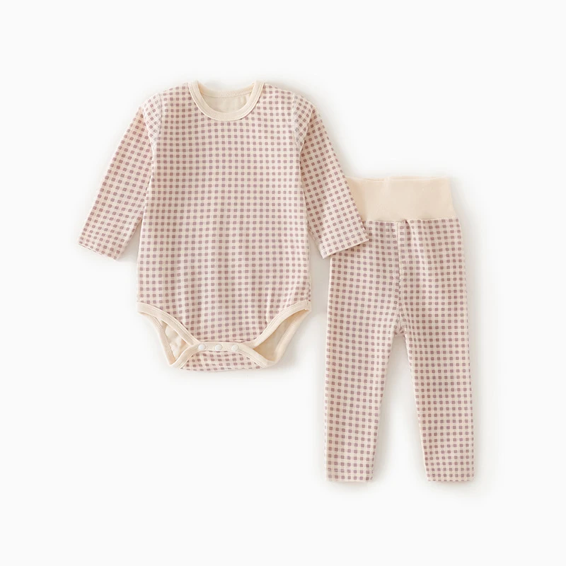 AYNIGIELL Neugeborene Bodys + Hosen Unisex Baumwolle Baby Mädchen Kleidung Lange Ärmel Neugeborenes Baby Kleidung für 0-18 Monate – Detail 38