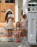 Collection de vêtements en denim à rayures fines AS SS26, vêtements pour filles, vêtements assortis pour la famille, vêtements pour garçons, vêtements pour bébés 2