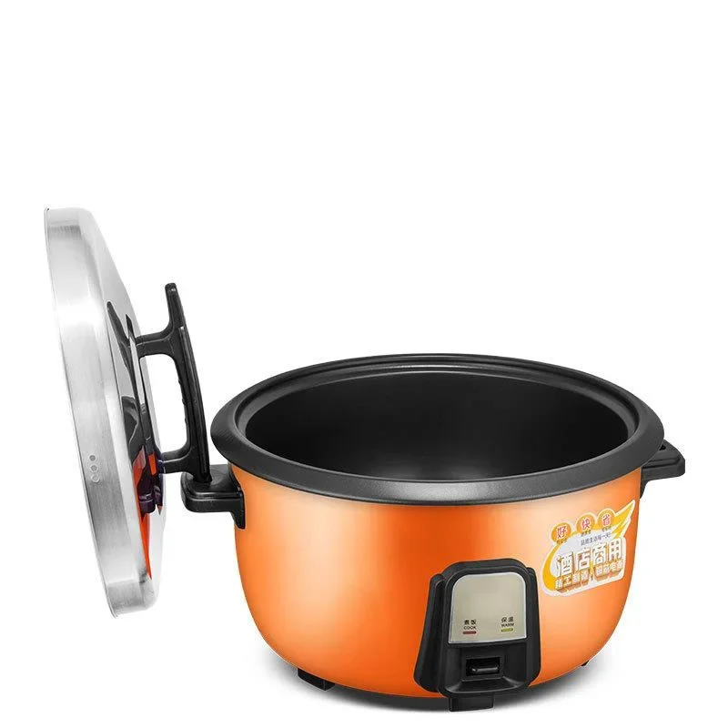 220V 1300W 8L Large Capacity Electric Rice Cooker Canteen Commercial Rice Cooker Electric Pressure Cooker With Adapter 4