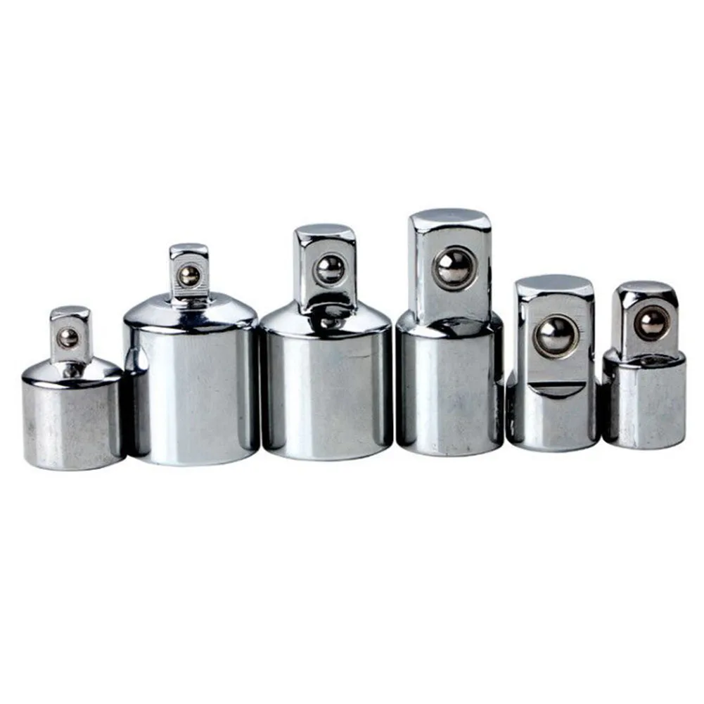 

Втулка адаптер трещотка гаечный ключ прочный высокое качество от 1/2 до 3/8 от 1/4 до 1/2 до 3/8 6 шт. комплект конверсионный разъем