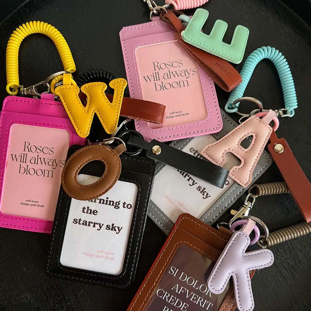 Lanyard Key Chain Card Holder Photocard Holder Keychain Idol Photo Sleeve Identity Badge With Rope Letter Card Holder Keychain