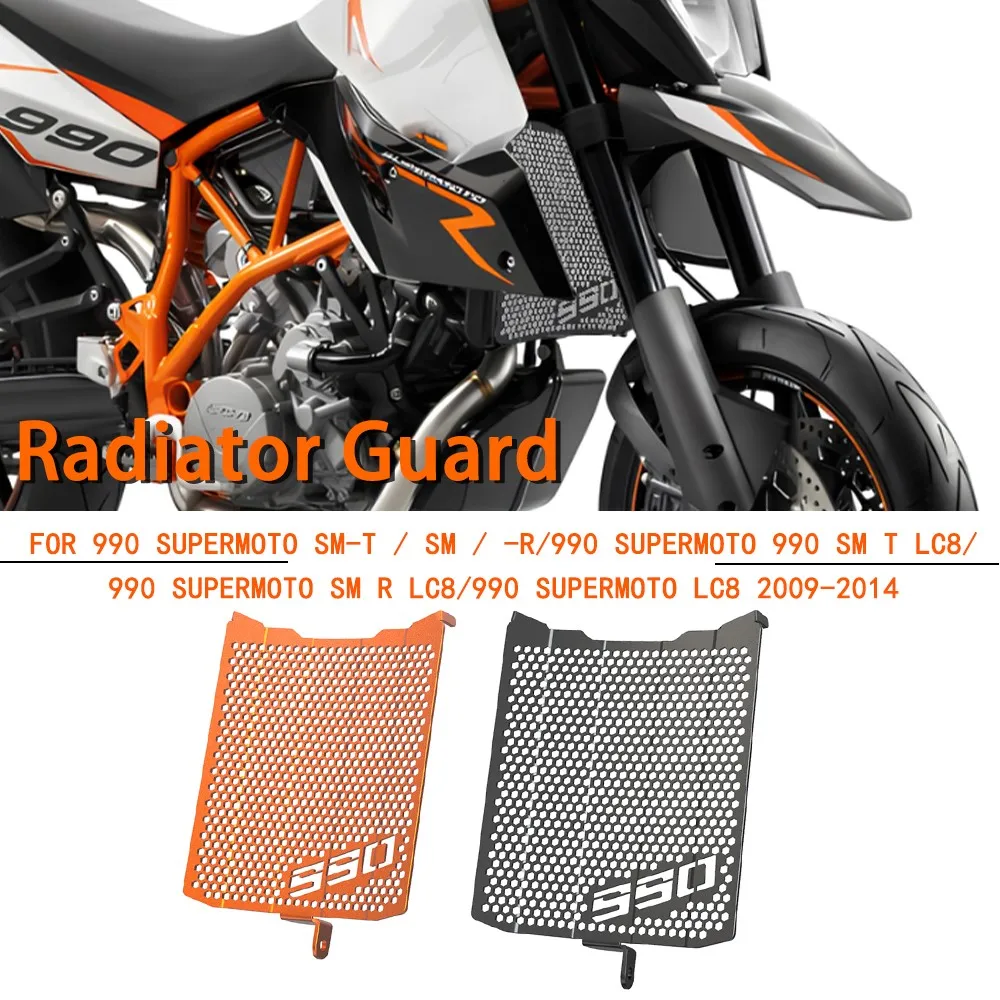 

Radiator Grille Guard Cover Protector Aluminium For 990 Supermoto SM-T / SM / R 2009 2010 2011 2012 2013 2014 SM T LC8 SMT SMR